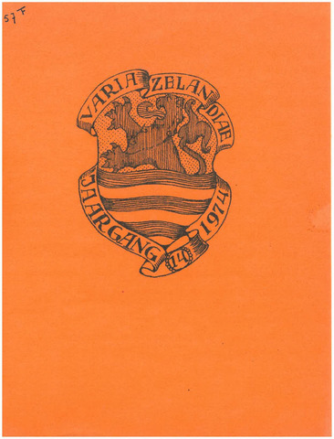 Varia Zeelandiae 1974-10-01