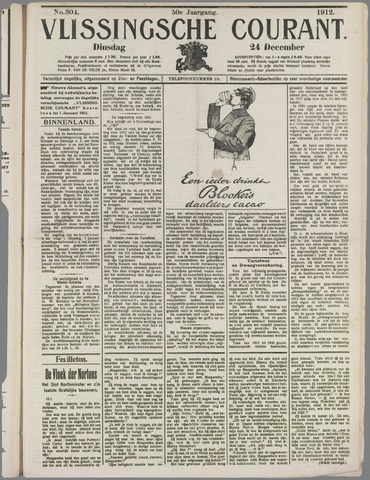 Vlissingse Courant 1912-12-24