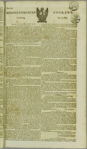Middelburgsche Courant 1825-05-19