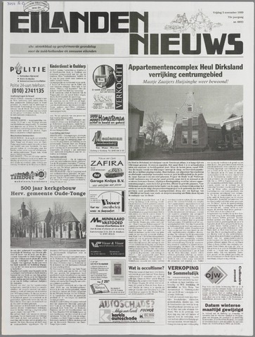 Eilanden-nieuws. Christelijk streekblad op gereformeerde grondslag 1999-11-05