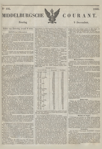 Middelburgsche Courant 1866-12-09