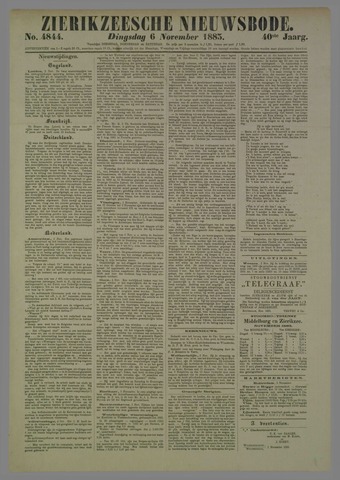 Zierikzeesche Nieuwsbode 1883-11-06
