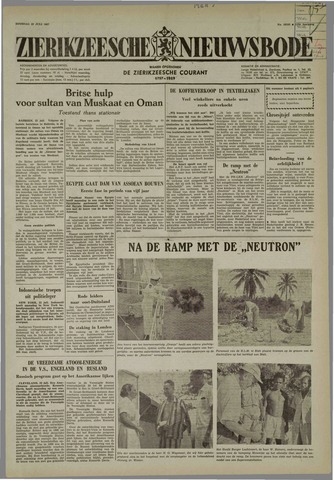 Zierikzeesche Nieuwsbode 1957-07-23
