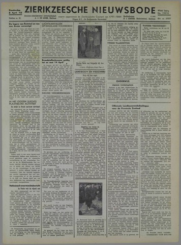 Zierikzeesche Nieuwsbode 1943-04-08