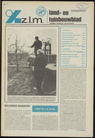 Zeeuwsch landbouwblad ... ZLM land- en tuinbouwblad 1977-12-09
