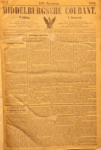 Middelburgsche Courant 1886
