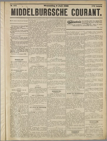 Middelburgsche Courant 1929-07-03