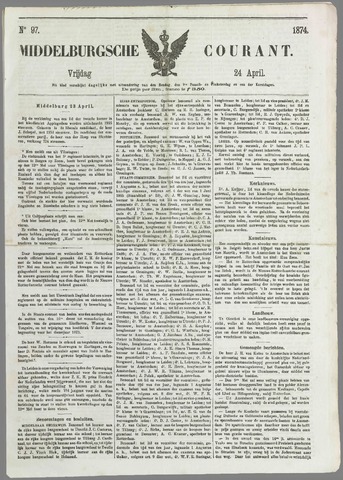 Middelburgsche Courant 1874-04-24