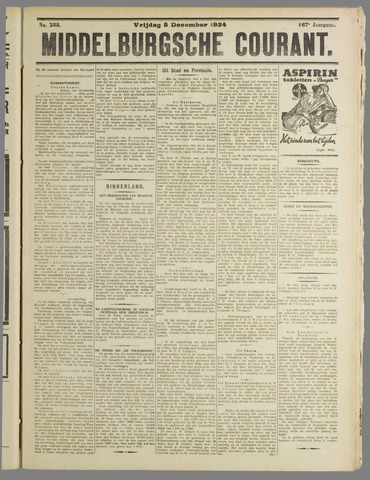 Middelburgsche Courant 1924-12-05