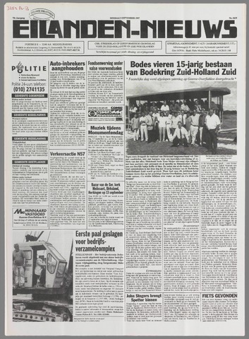 Eilanden-nieuws. Christelijk streekblad op gereformeerde grondslag 1997-09-09