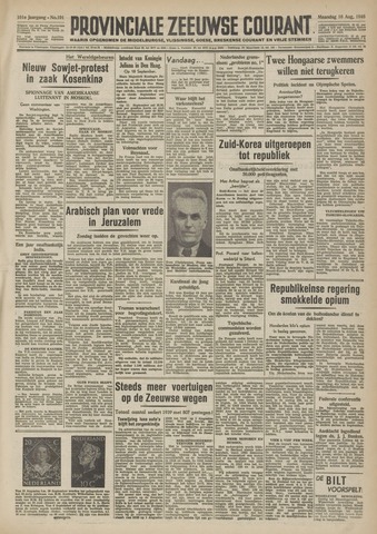 Provinciale Zeeuwse Courant 1948-08-16