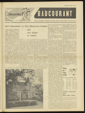 Schouwen's Badcourant 1967-08-25