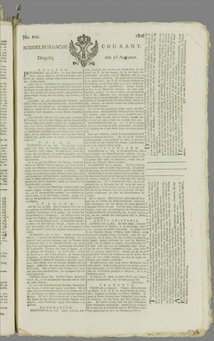 Middelburgsche Courant 1808-08-16