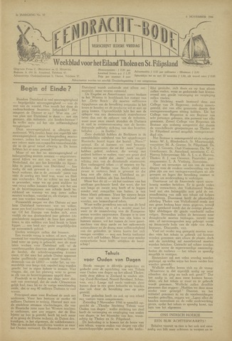 Eendrachtbode (1945-heden)/Mededeelingenblad voor het eiland Tholen (1944/45) 1946-11-08