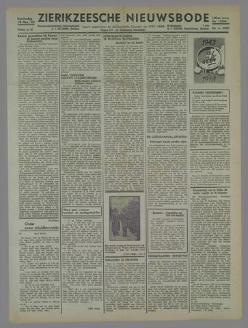 Zierikzeesche Nieuwsbode 1943-11-18