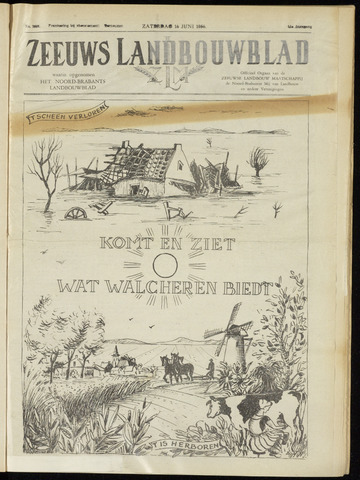 Zeeuwsch landbouwblad ... ZLM land- en tuinbouwblad 1956-06-16