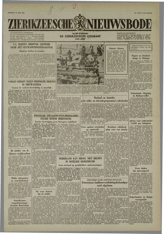 Zierikzeesche Nieuwsbode 1957-07-30