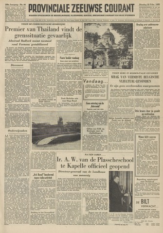 Provinciale Zeeuwse Courant 1955-02-22