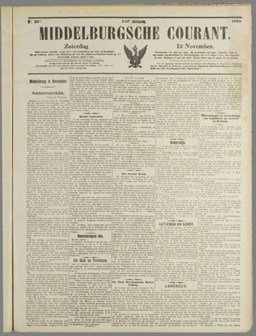 Middelburgsche Courant 1910-11-12