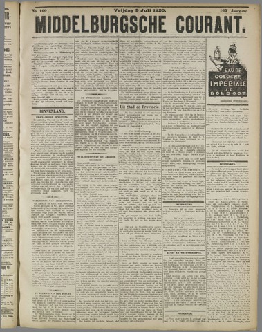 Middelburgsche Courant 1920-07-09