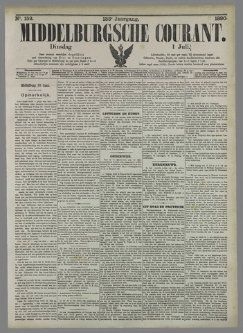 Middelburgsche Courant 1890-07-01