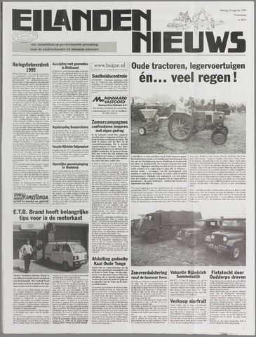Eilanden-nieuws. Christelijk streekblad op gereformeerde grondslag 1999-08-10