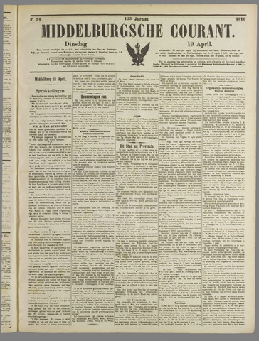 Middelburgsche Courant 1910-04-19