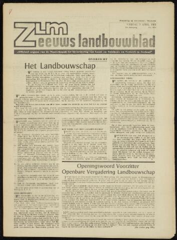 Zeeuwsch landbouwblad ... ZLM land- en tuinbouwblad 1963-04-05