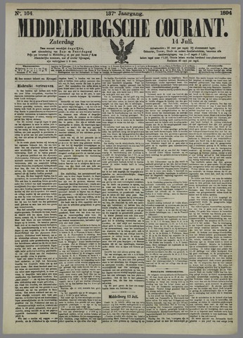 Middelburgsche Courant 1894-07-14