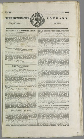Zierikzeesche Courant 1838-05-25