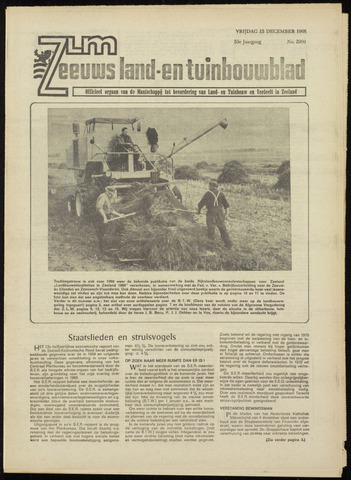 Zeeuwsch landbouwblad ... ZLM land- en tuinbouwblad 1968-12-13