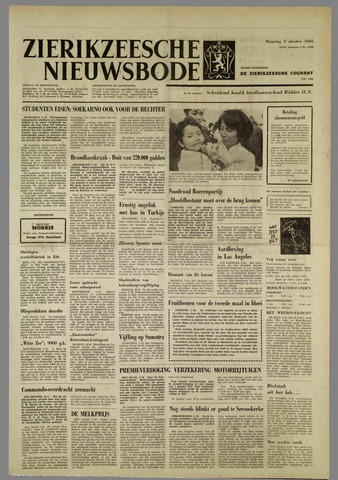 Zierikzeesche Nieuwsbode 1966-10-03