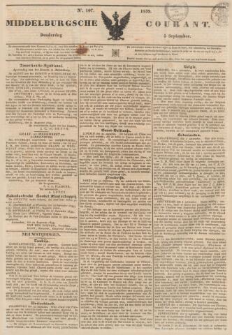 Middelburgsche Courant 1839-09-05