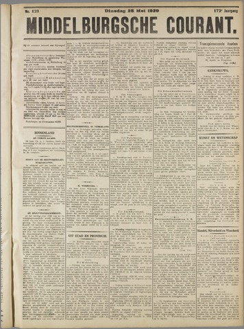 Middelburgsche Courant 1929-05-28