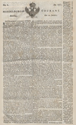 Middelburgsche Courant 1760-01-12