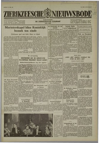 Zierikzeesche Nieuwsbode 1957-05-24