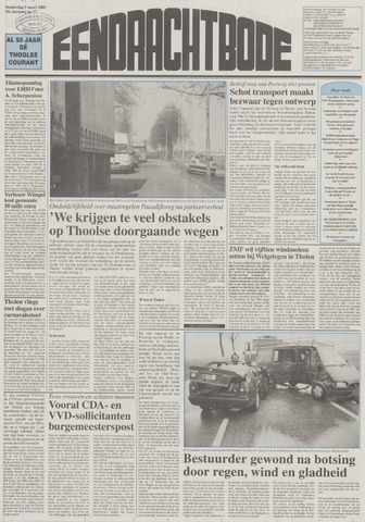 Eendrachtbode /Mededeelingenblad voor het eiland Tholen 2000-03-09