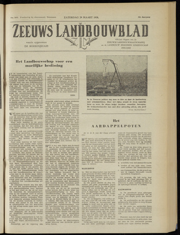 Zeeuwsch landbouwblad ... ZLM land- en tuinbouwblad 1958-03-29