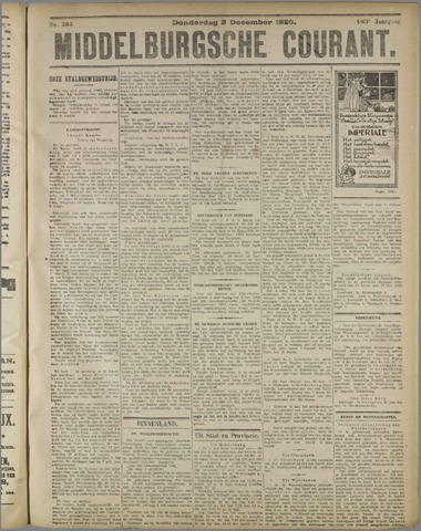 Middelburgsche Courant 1920-12-02