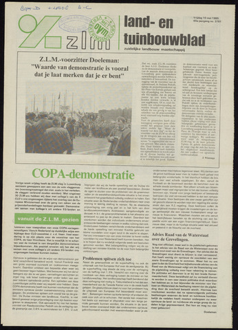 Zeeuwsch landbouwblad ... ZLM land- en tuinbouwblad 1985-05-10