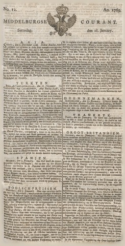 Middelburgsche Courant 1769-01-28