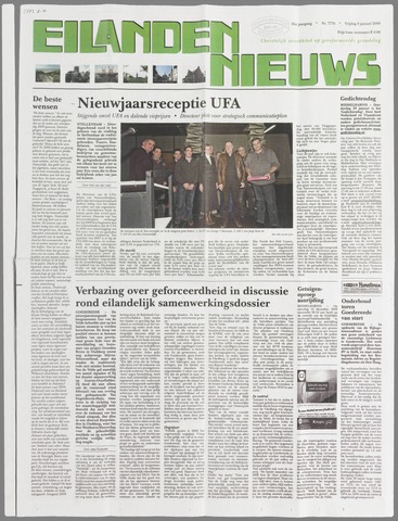 Eilanden-nieuws. Christelijk streekblad op gereformeerde grondslag 2009-01-09
