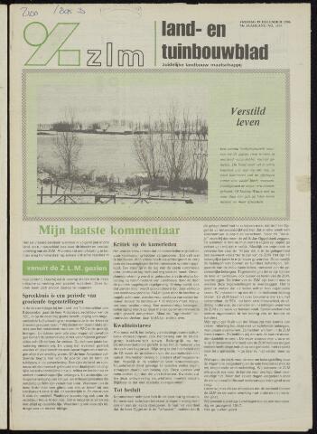 Zeeuwsch landbouwblad ... ZLM land- en tuinbouwblad 1986-12-19