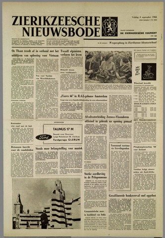 Zierikzeesche Nieuwsbode 1966-09-02