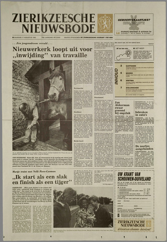 Zierikzeesche Nieuwsbode 1992-08-17