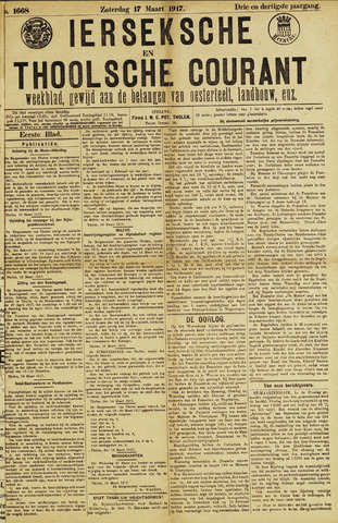 Ierseksche en Thoolsche Courant 1917-03-17
