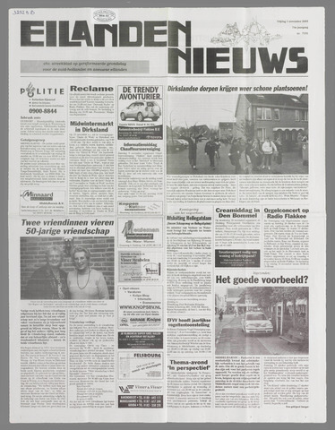 Eilanden-nieuws. Christelijk streekblad op gereformeerde grondslag 2002-11-01