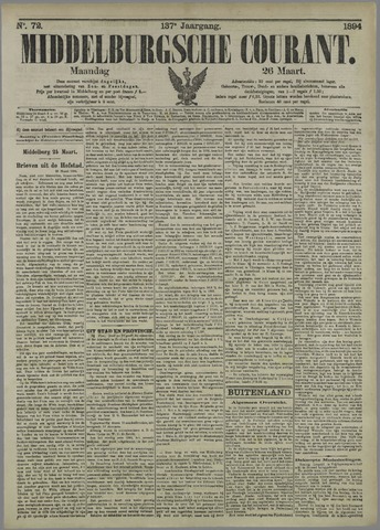Middelburgsche Courant 1894-03-26
