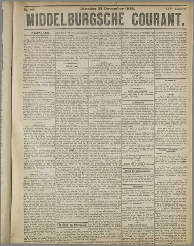 Middelburgsche Courant 1920-12-28