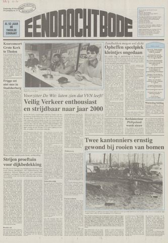 Eendrachtbode /Mededeelingenblad voor het eiland Tholen 1997-02-20